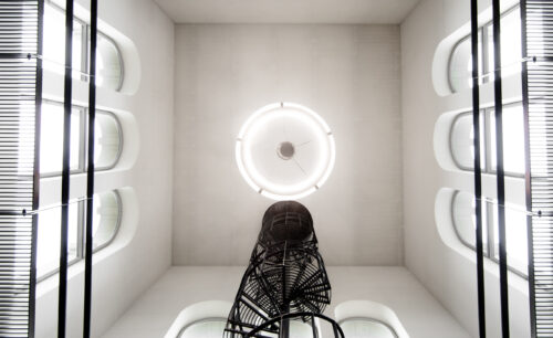 Wendeltreppe Licht