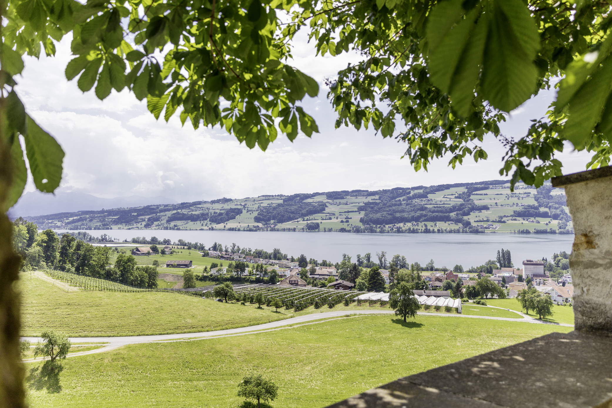 Seetal vom Schloss Hedeigg